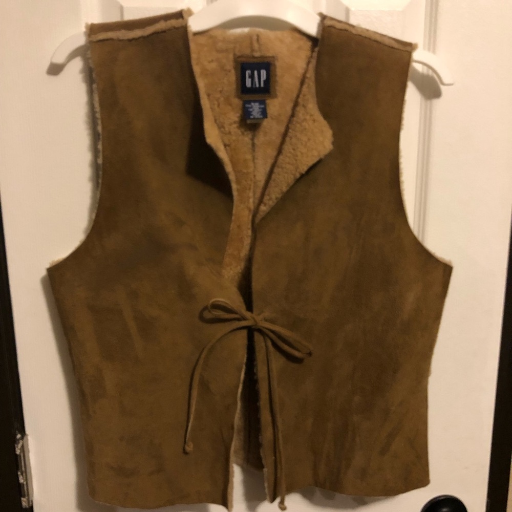 Leather vest